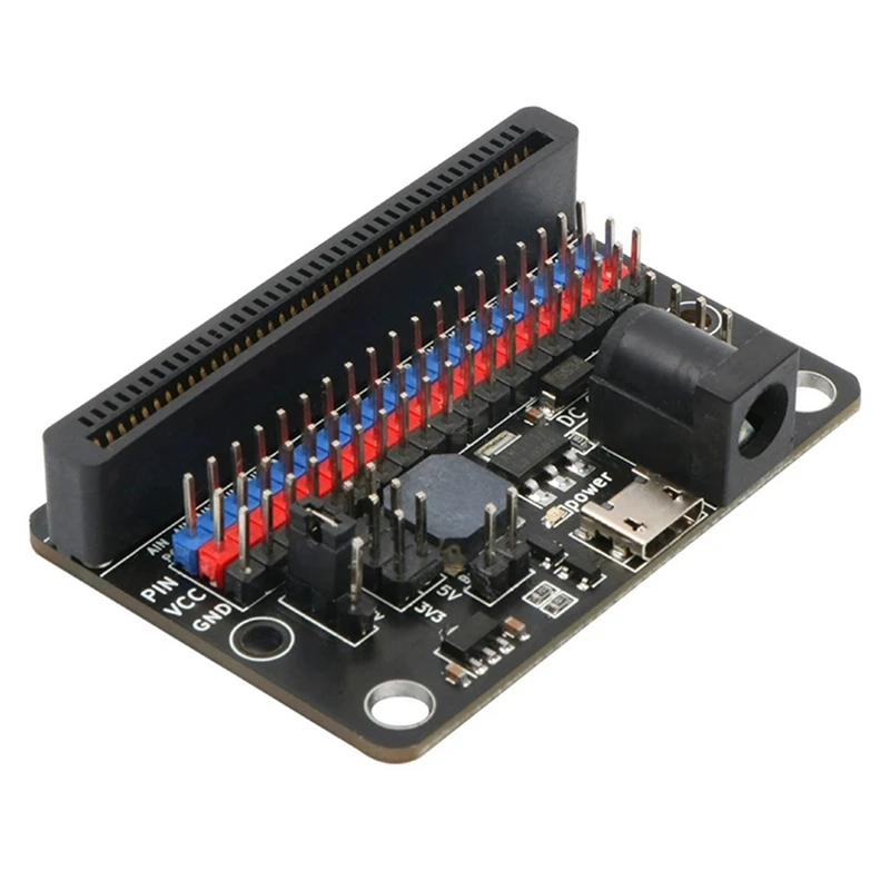 

1 Piece For Micro:Bit Expansion Board To 5V Power Supply Io Improvement Board Micro-Bit Adapter Board Black PCB