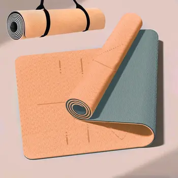 Tappetino da Yoga Antiscivolo ,Perfetto per Yoga,Pilates e Fitness,Con Tracolla e Borsa Inclusa