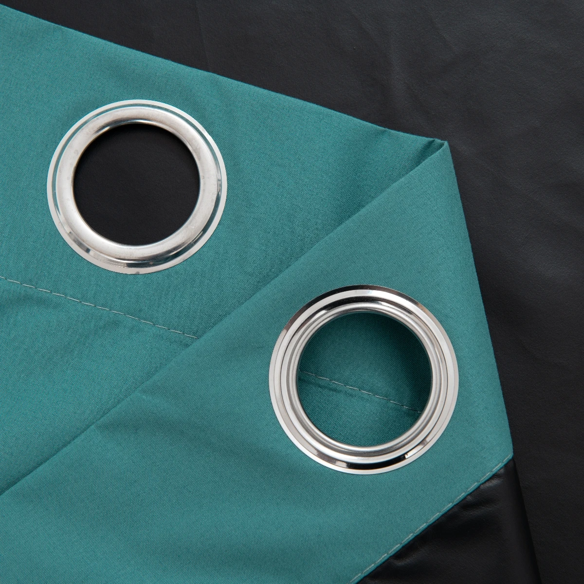 2pcs Solid 100% Blackout Curtain - Curtains for Bedroom and Living Room - UV Protection, Easy Sliding, and Stylish Design