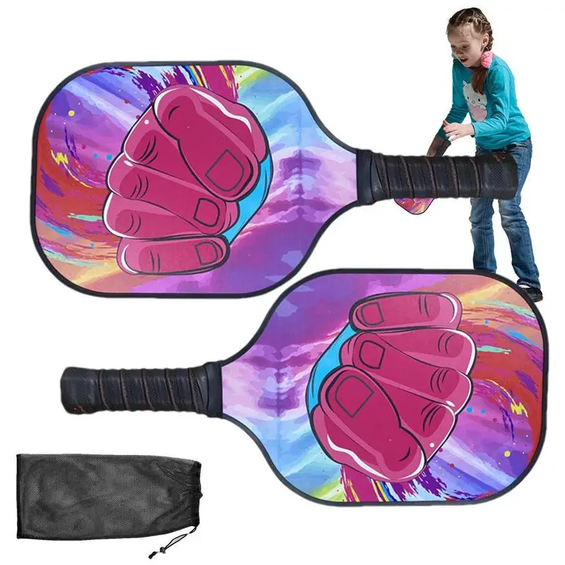 

Семейный набор ракеток для маринования, ракетки для маринования, 2 шт. в упаковке, спортивные ракетки для маринования для женщин и мужчин, уличные ракетки для маринования