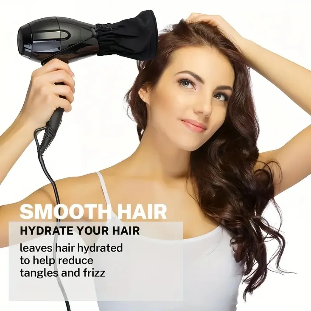 1pc Ion Mesh Hair Dryer Diffuser Sock for Curly Wavy Hair, Hair