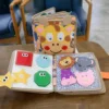 Children Shape Toys Montessori Educational Toys Giraffe Busy Book For Fine Motor Skills Knowledge Developing 2