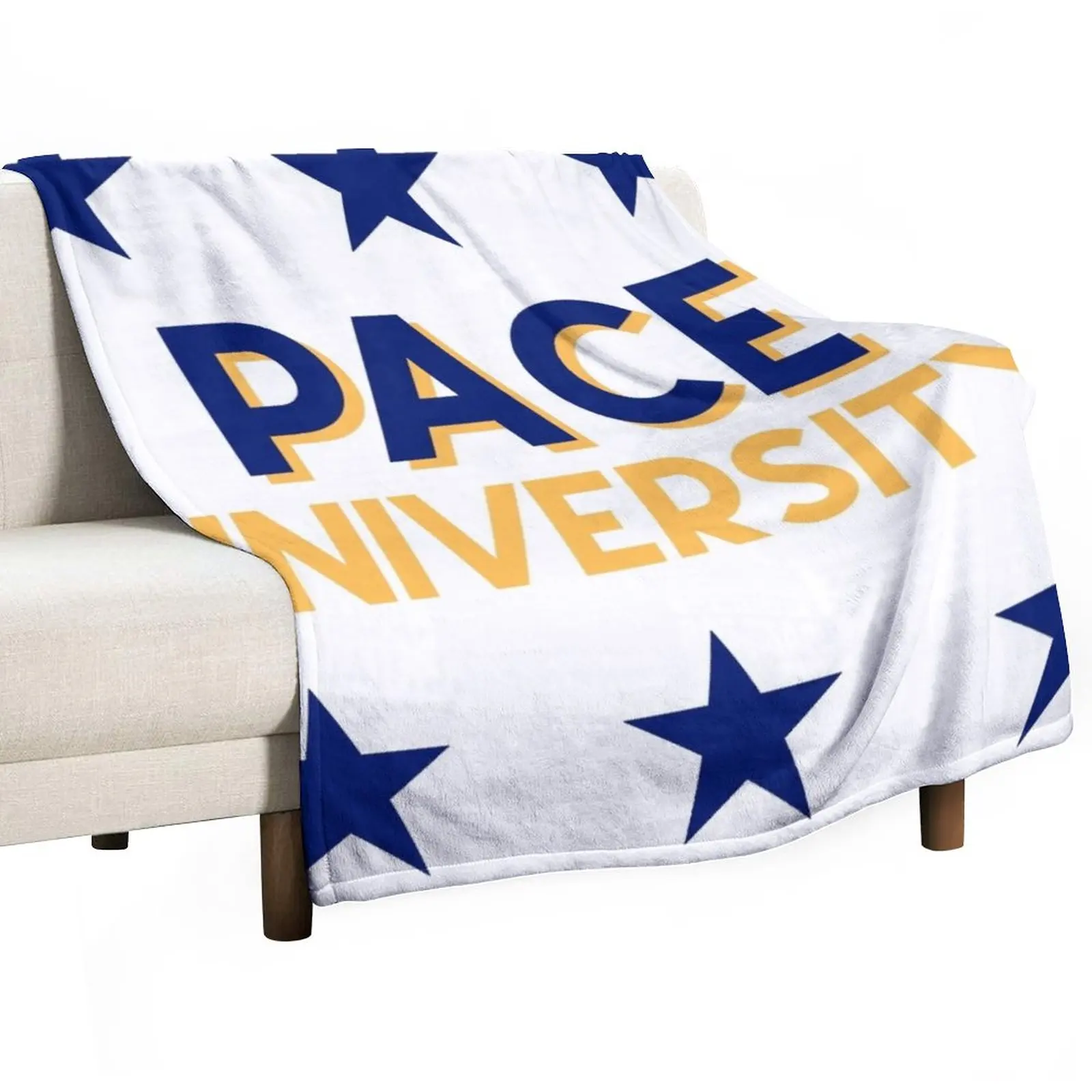

Pace University Throw Blanket Sofa Quilt for sofa Plaid for babies Blankets