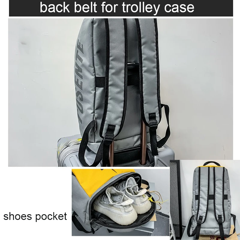 Mochilas deportivas de gran capacidad para mujer y niña, bolso de gimnasio  femenino, bolsas escolares de viaje, multifunción, asa larga, moda Unisex -  AliExpress