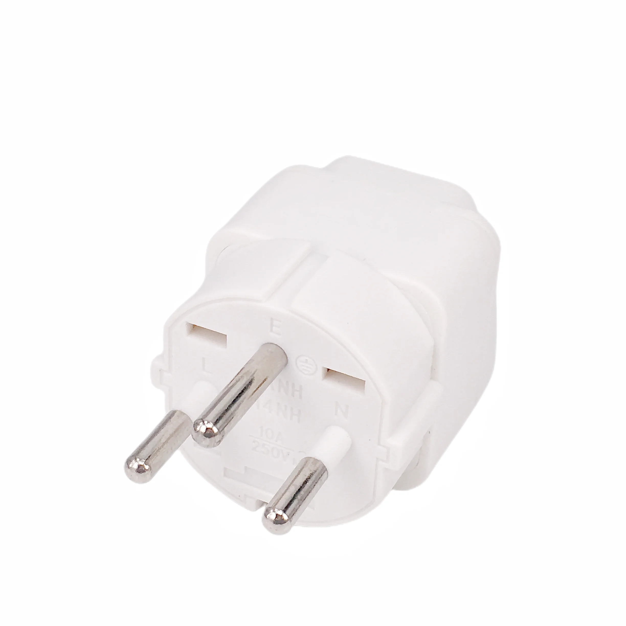 Universal Israe IL Plug Adapter 3 Pin EU Euro AU US UK To Israel Travel Adapter Electric Power Cord Charger Socket Outlet