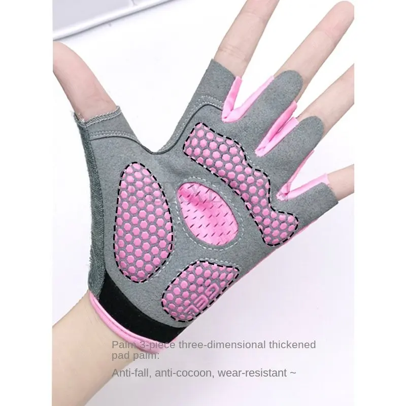 Children's Gloves Half Finger Outdoor Sports Kids Cycling Boys Girls Protection Antislip Breathable Thin Spring Summer Gloves