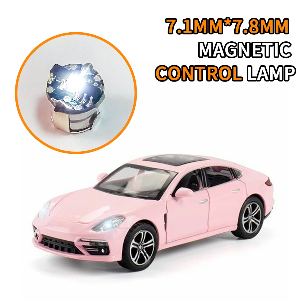 1Pcs Mini Magnetron Light Led Single Lamp For Diy Toys Wireless Light Materials Diorama Accessory 0.78*0.71CM 6