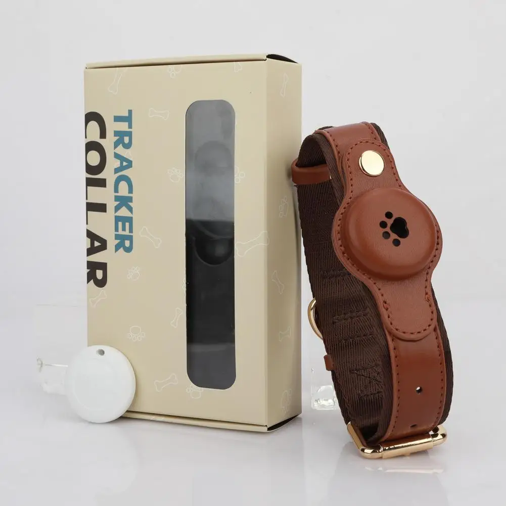 Pet Locator Collar Waterproof Dog GPS Tracker Collar for IOS Real-Time Anti-lost Fits Small Medium Large Dogs smart tracker animal tracking collar