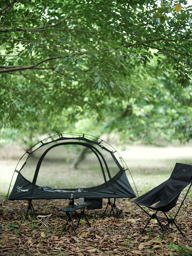 Camping Tent Portable Tent Survival Tent Vidalido Single Person Outdoor Lightweight Anti-mosquito Aluminum Alloy Pole Inner