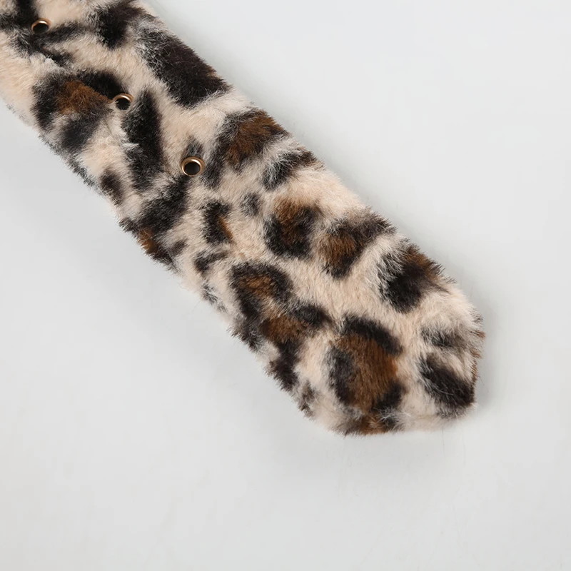 Cinturones de piel sintética de leopardo a la moda para mujer, combinables con todo, estilo callejero retro americano, accesorios elegantes y exquisitos.