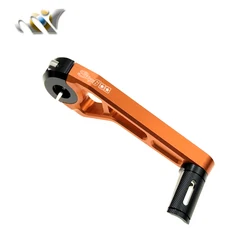 Enhanced Universal Motorcycle Scooter Kick Starter Lever (Orange)