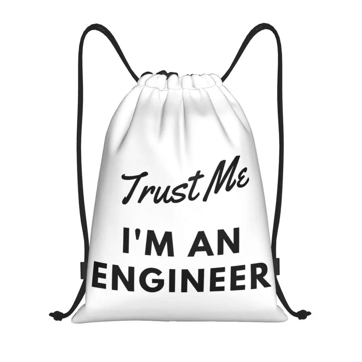 

Drawstring Bags Gym Bag Trust Me Im An Engineer 6 Sports activities Vintage Backpack Infantry pack Funny Novelty