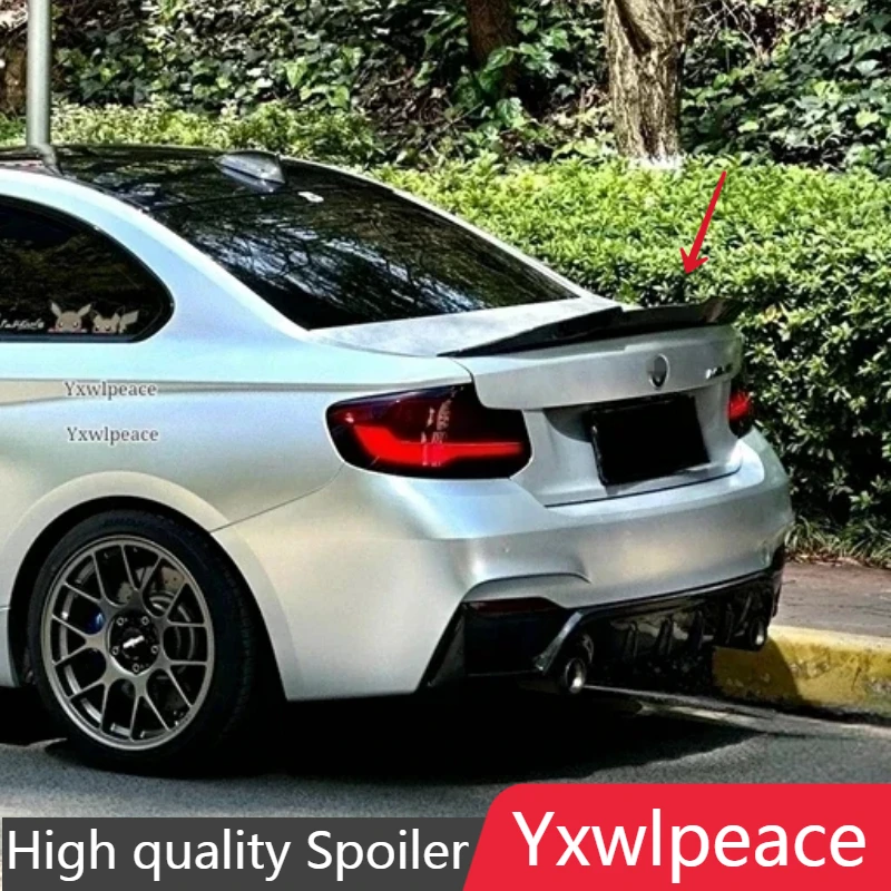

PSM Style ABS Plastic Rear Trunk Lip Spoiler Car Accessories For BMW 2 Series F22 F87 M2 2014-2019 M235i M240i 218i 220i 228i