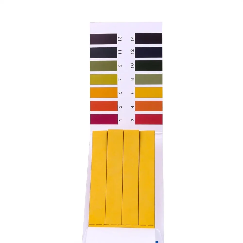 PH Litmus Test Paper PH Test Paper General Instruction 5packs 80 Strips Pack