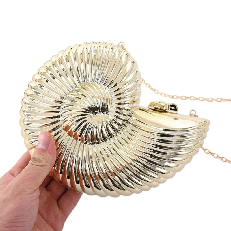 Casual Metal Chain Wallet Purse Handbag Evening Bag Shoulder Bag for Women E74B