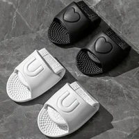 Lightweight Foldable Travel Slippers Women Soft Sole Eva Non Slip Bathroom Slides Woman 2025 Summer Unisex Travel Hotel Slippers 1