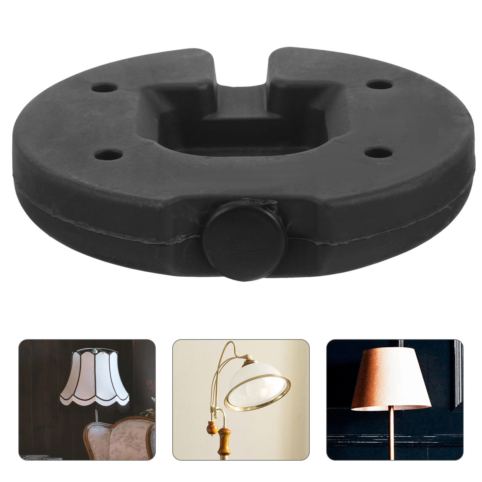 Table Lamp Base Iron Loader Table Lamp Accessory Desktop Lamp Chassis Floor Lamp Base 2 pcs led light strip band chassis lamp waterproof accessory for xiaomi m365 scooter luces led strip auto turn signal brake