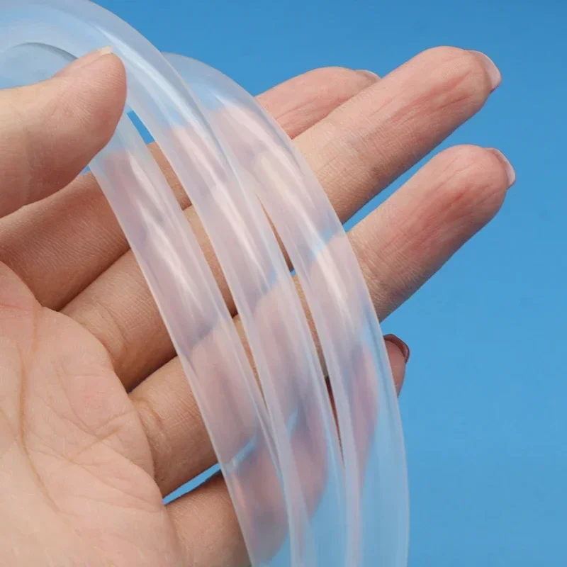 Silicone Tube 1/5/10M Food Grade Transparent Silicone Rubber Hose ID 0.5 1 2 3 4 5 6 7 8 9 10 12 13 14mm O.D Flexible Nontoxic