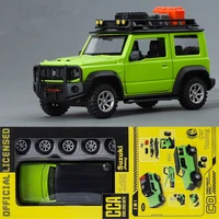 Assembly Version 1:32 Suzuki Jimny SUV Alloy Modified Car Model Diecasts Metal Off-road Vehicles Model Simulation Kids Toys Gift 1
