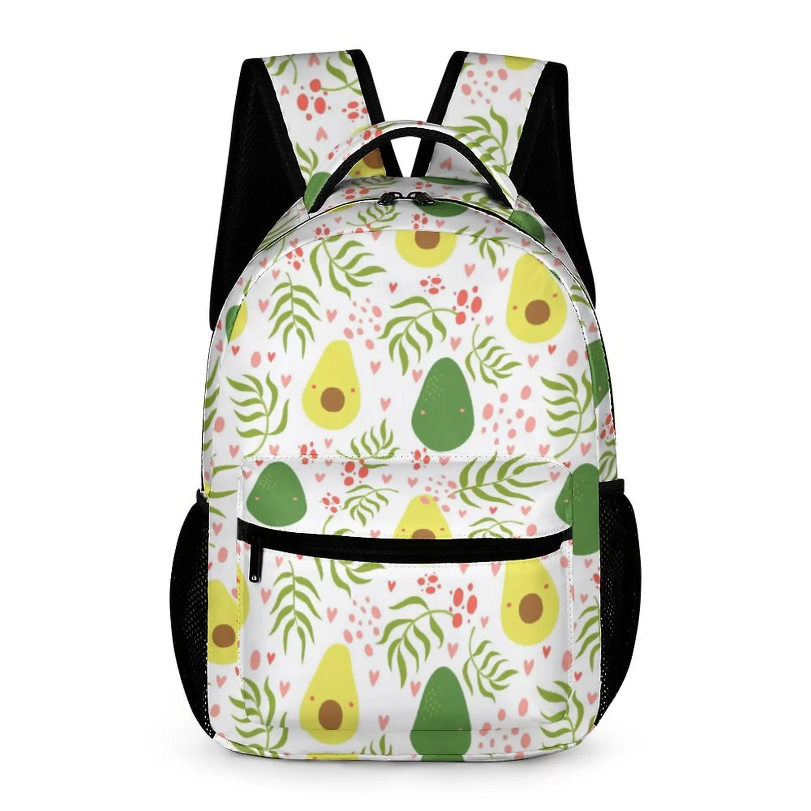 Рюкзак для девочек с принтом фруктов на заказ, вместительный школьный рюкзак для девочек, удобная детская сумка вместительный рюкзак детский школьный ранец на ремне с принтом на заказ для девочек