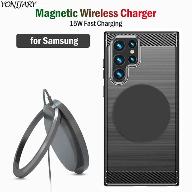 Arizona Diamondbacks 10-Watt Baseball Design Wireless Magnetic Charger