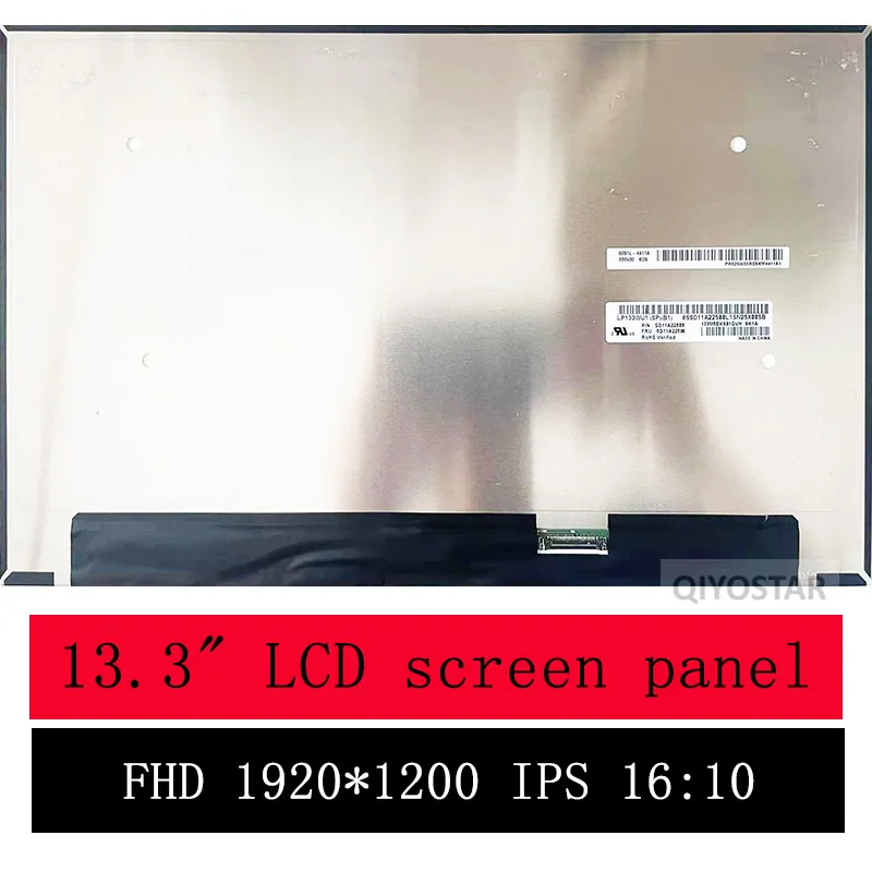 Lenovo ディスプレイ for Lenovo Thinkpad L13 Gen 3 X13 Gen 2 Gen 3 Laptop FHD LCD