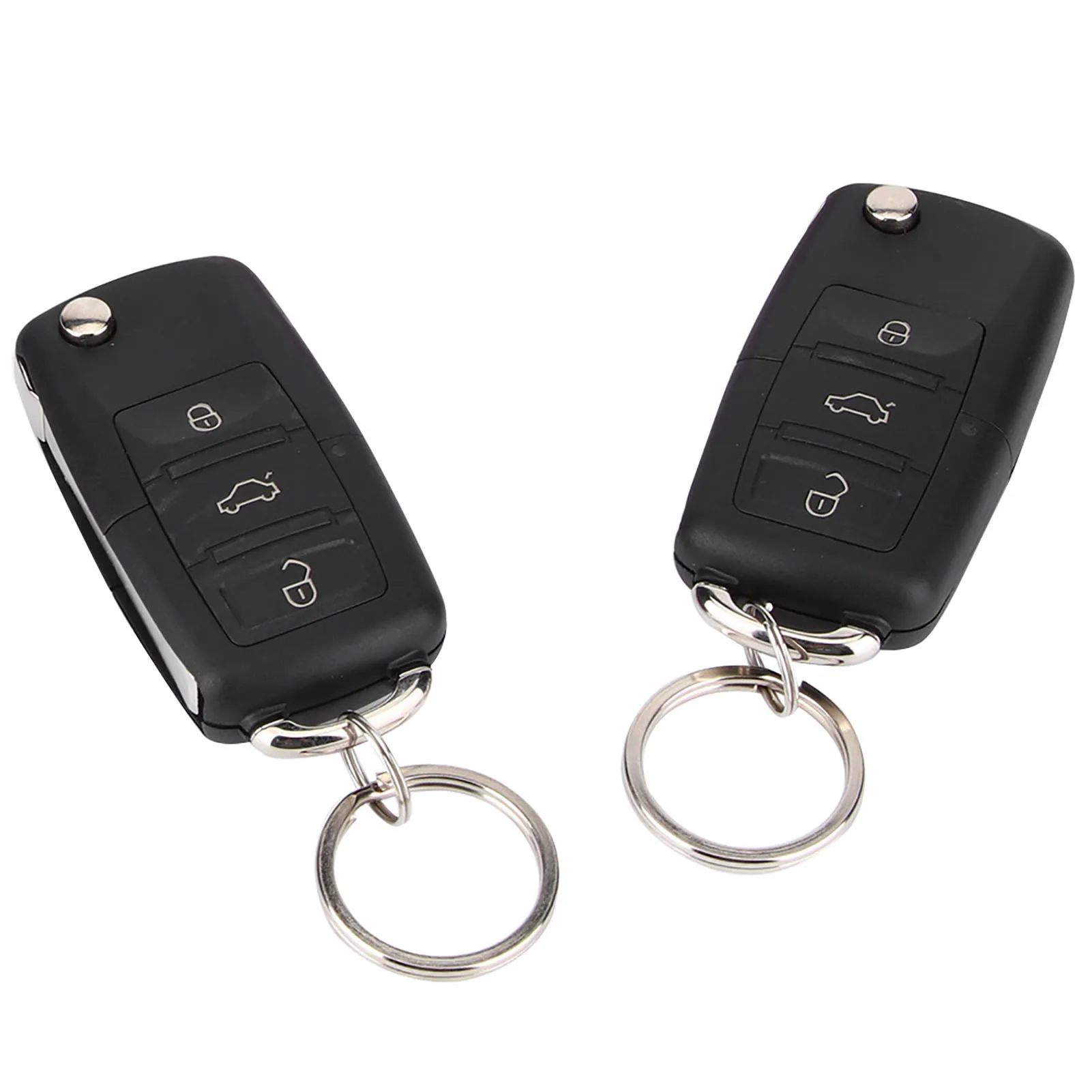 Car Keyless Entry Kit Universal Central Keyless Entry System Remote Central Locking 12V 433.92MHz 60-80 meters