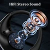 Bluetooth 5.4 Ear Hook Headphones TWS Wireless Earphones HiFi Stereo Waterproof Headsets LED Display Long Standby Touch Earbuds 6