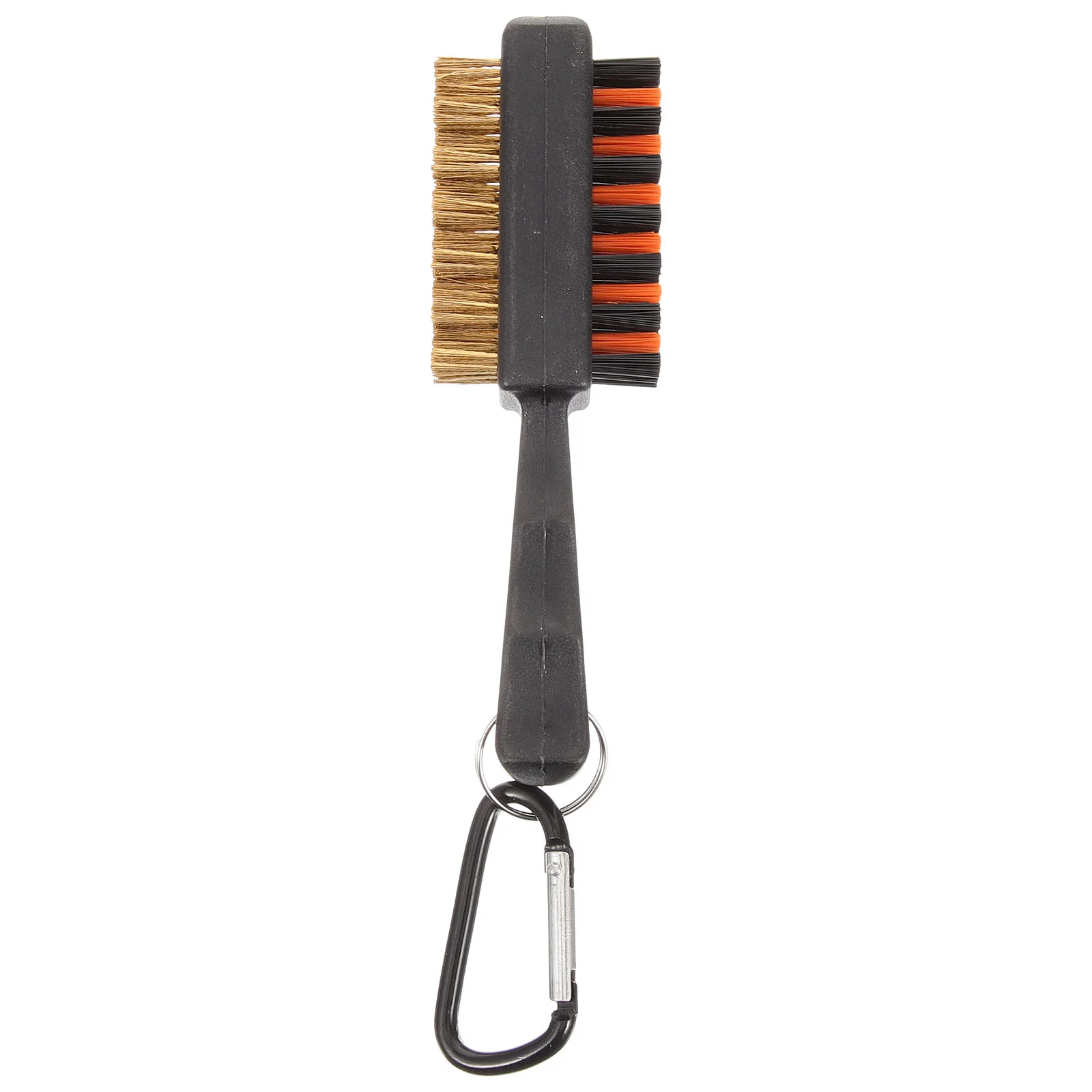 

Golf Club Golf Groove Golf Groove Cleaning Brush Short Double-sided with Carabiner Tool Accessories Practical