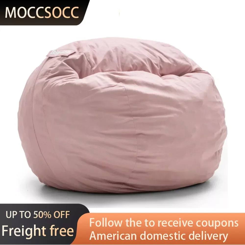 

3ft Relaxing Sofa Living Room Medium Bean Bag Chair Pouf With Padding Included Desert Rose Freight Free Chair for Bedroom Sofas