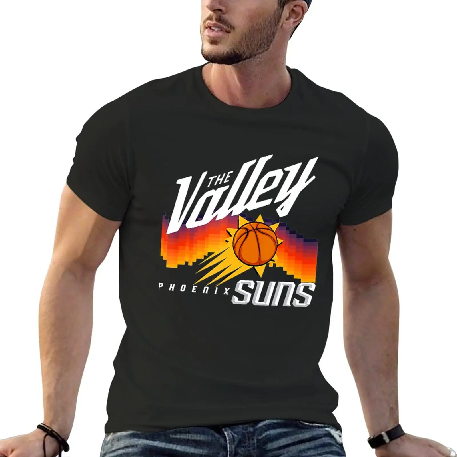 

2021 Ph.oenixs Suns Playoffs Rally The Valley-City Jersey T-Shirt customizeds plus size tops designer t shirt men