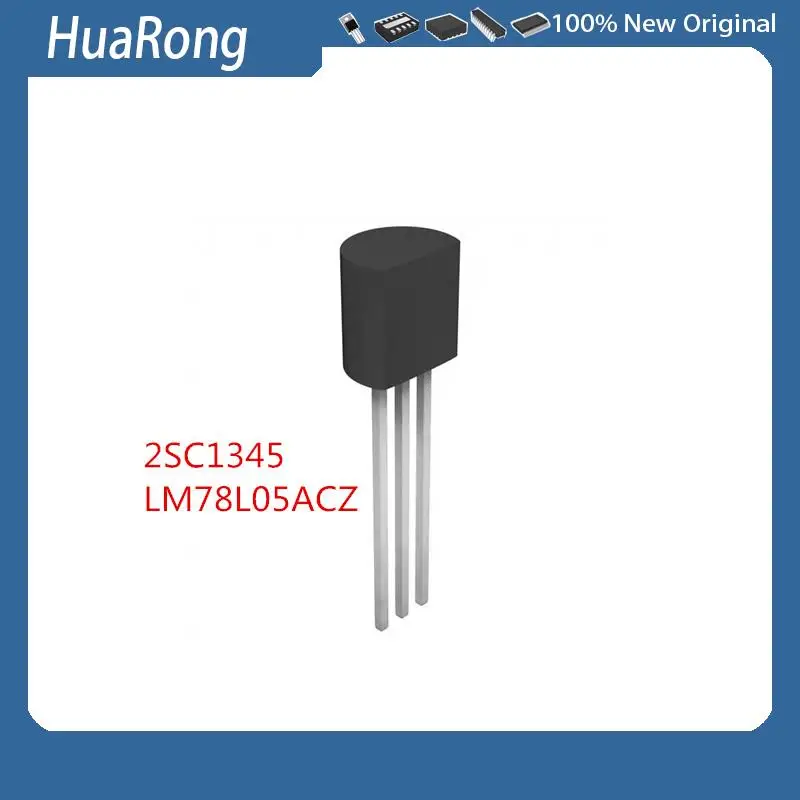

10Pcs/Lot 2SC1345 C1345 LM78L05ACZ TO-92-3 2SA836 TO-92