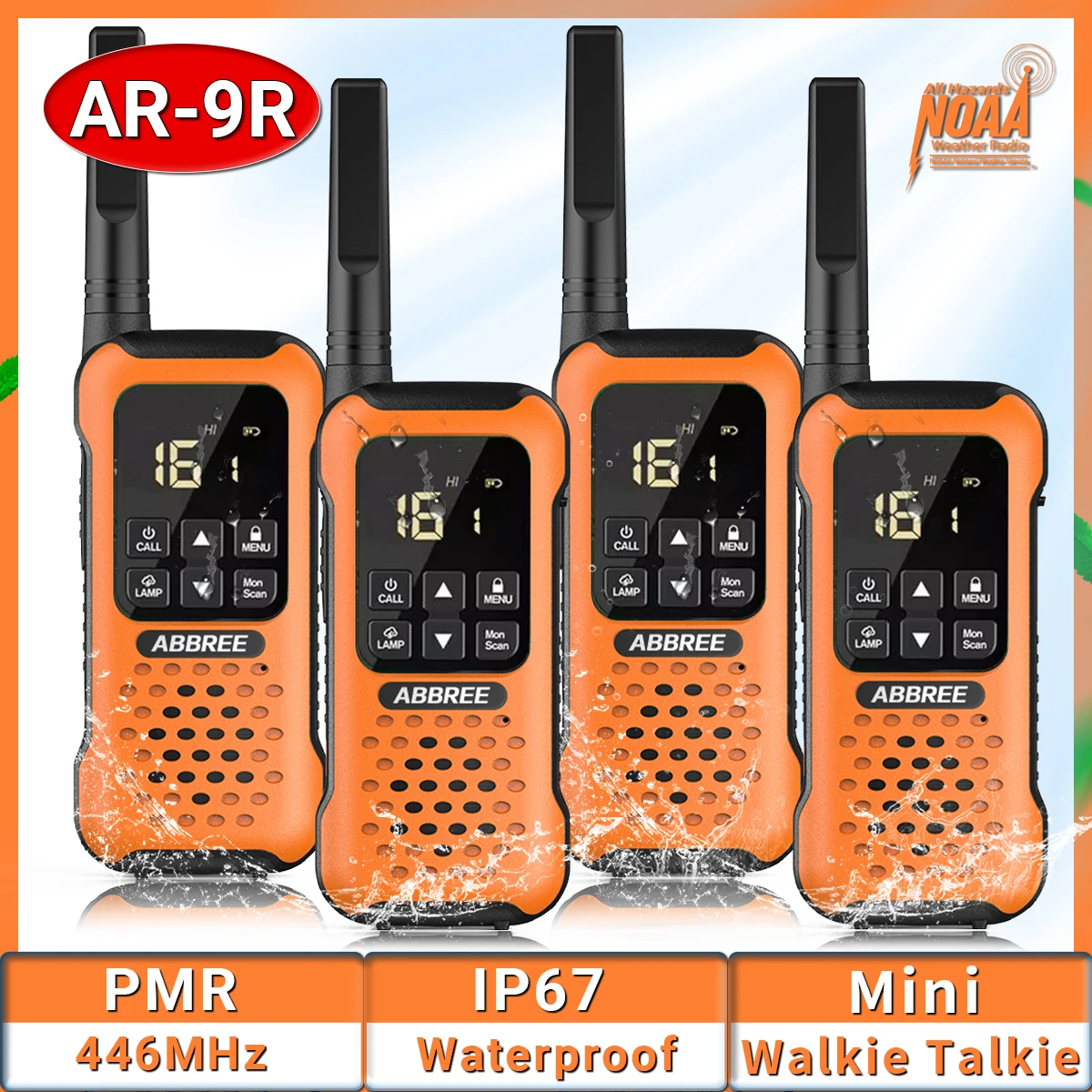 Mitex PMR446 Twin Pack: Vergunningsvrije Portofoons