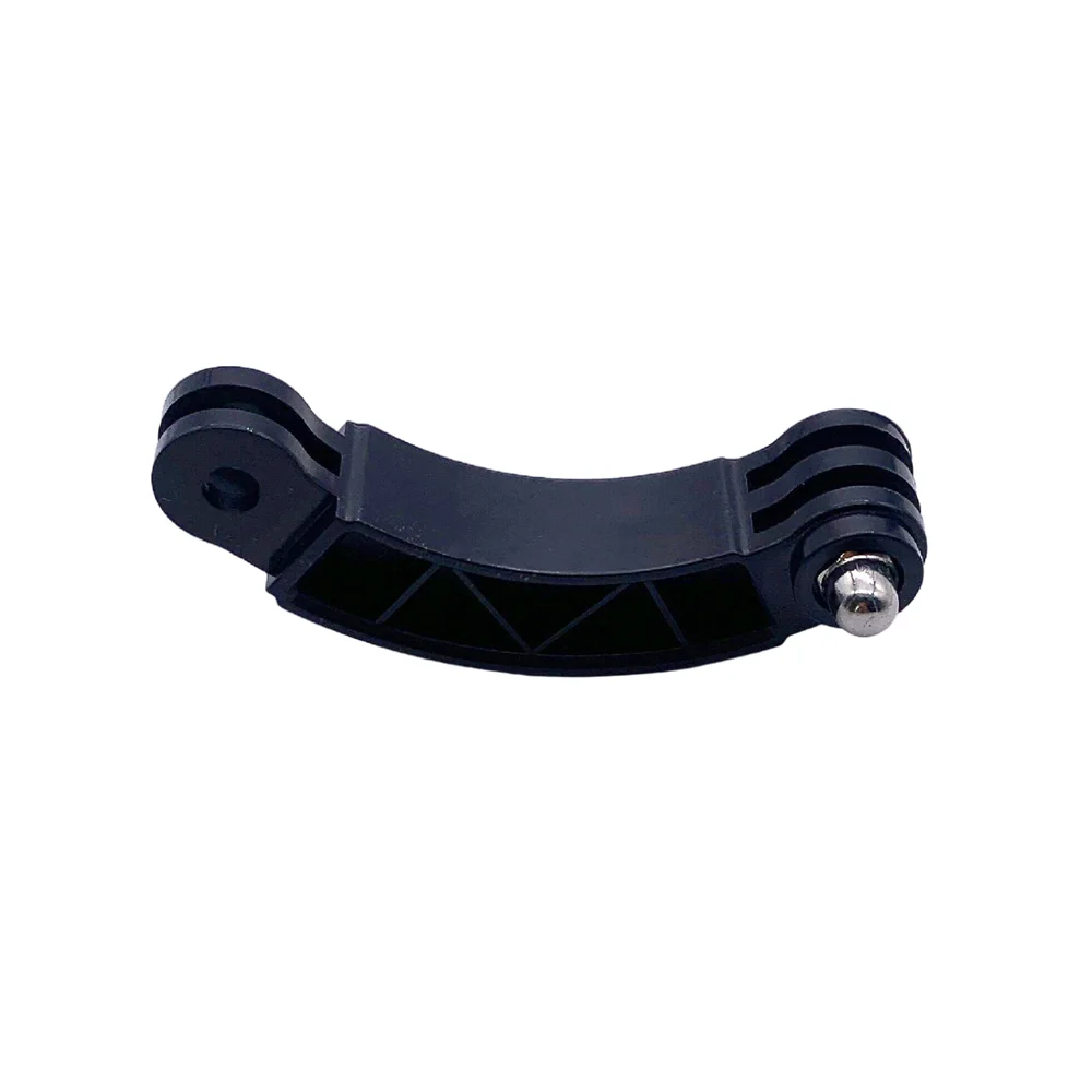 고프로 히어로 13 12 11 10 9 SJCAM 인스타360 DJI 액션 카메라용 연장봉 짧은 곡선봉 헬멧 브래킷 확장 곡선봉