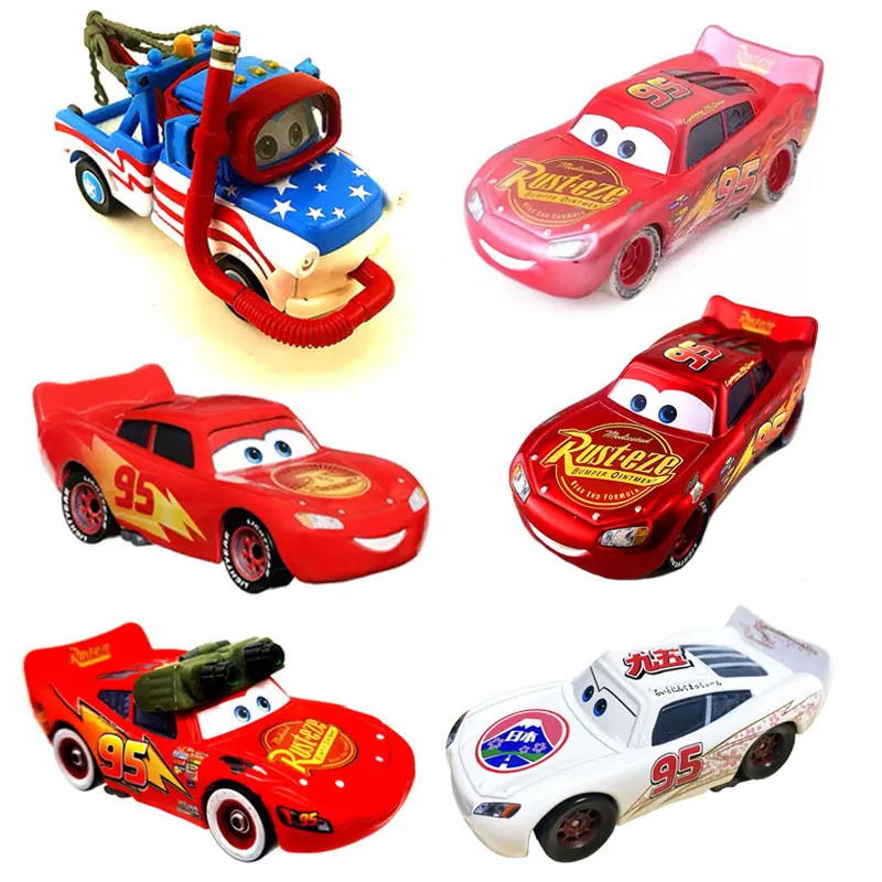 Disney Pixar Cars 2 3 Lightning McQueen Diving Mater McQueen Series
