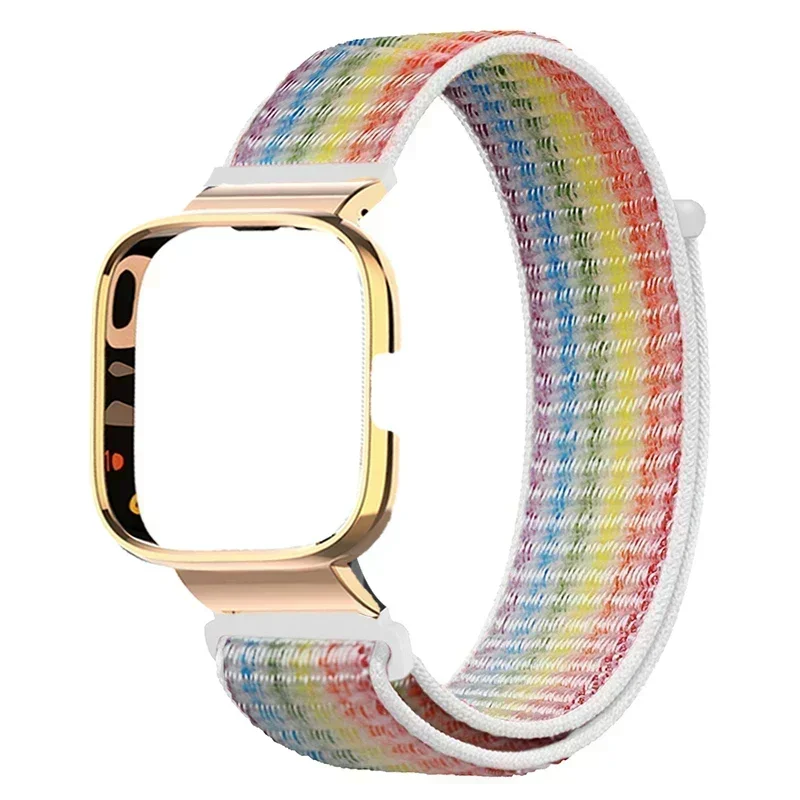 Universal Nylon Loop Strap Case Protector for Smartwatches - Versatile Wrist Band Bracelet Accessory