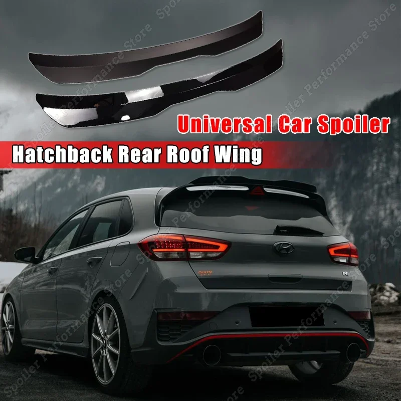 

Car Rear Roof Spoiler Wings Universal Tail Wing For Volkswagen / For BMW / For Seat Leon MK4 Hatchback Extension Lip Accessories