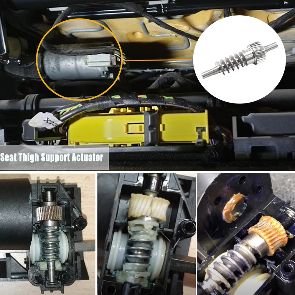 Seat Actuator Repair Gear Durable Metal Seat Thigh Support Actuator Repair Gear For BMW