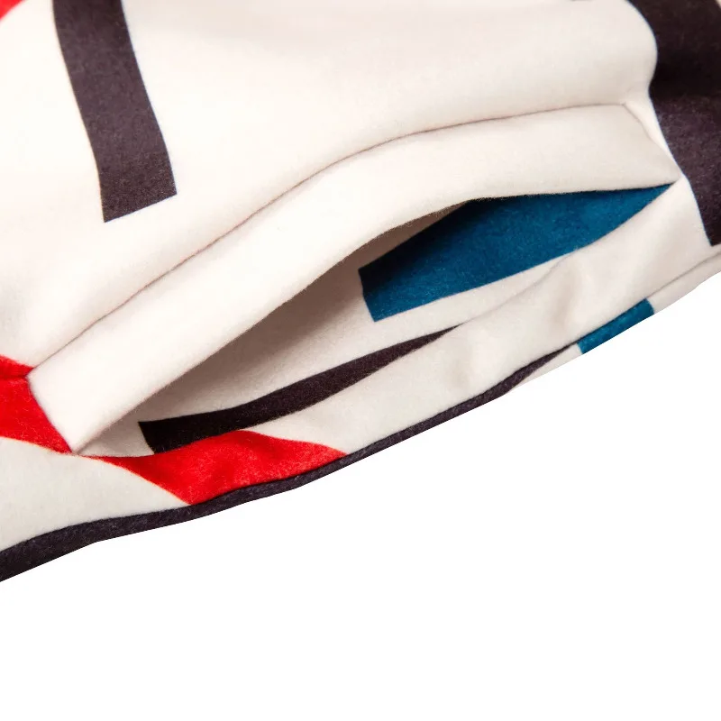 Loose Printed Letters Woolen Lapel Coat 2021 Fashion Casual Jacket Street Wear Elegant Ladies Autumn Winter New Women's Clothing