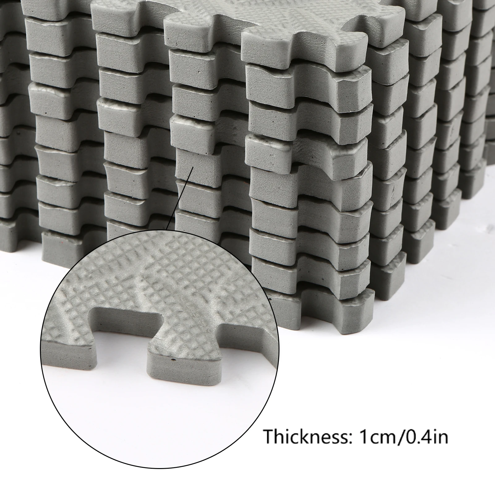 36PCS 15*15*1cm Thicken Floor Mat Protective EVA Cushion Anti-slip Foam Exercise Mat For Indoor Sports Fitness Gym Supplies sports floor mats