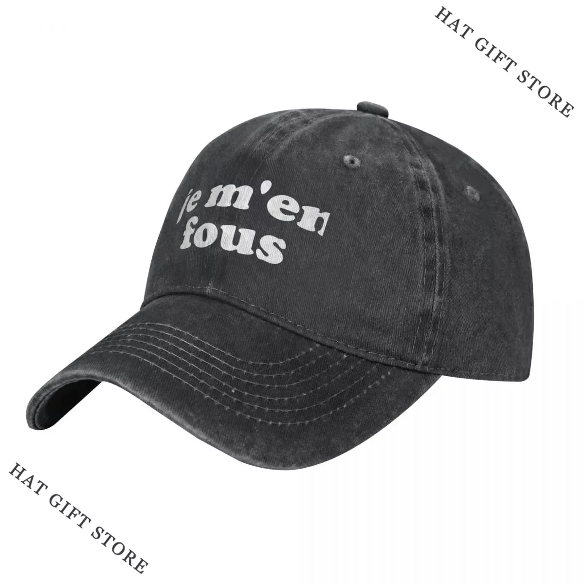 

Hot Je M'en Fous Baseball Cap Designer Hat Gentleman Hat Golf Wear Hat Women Men'S