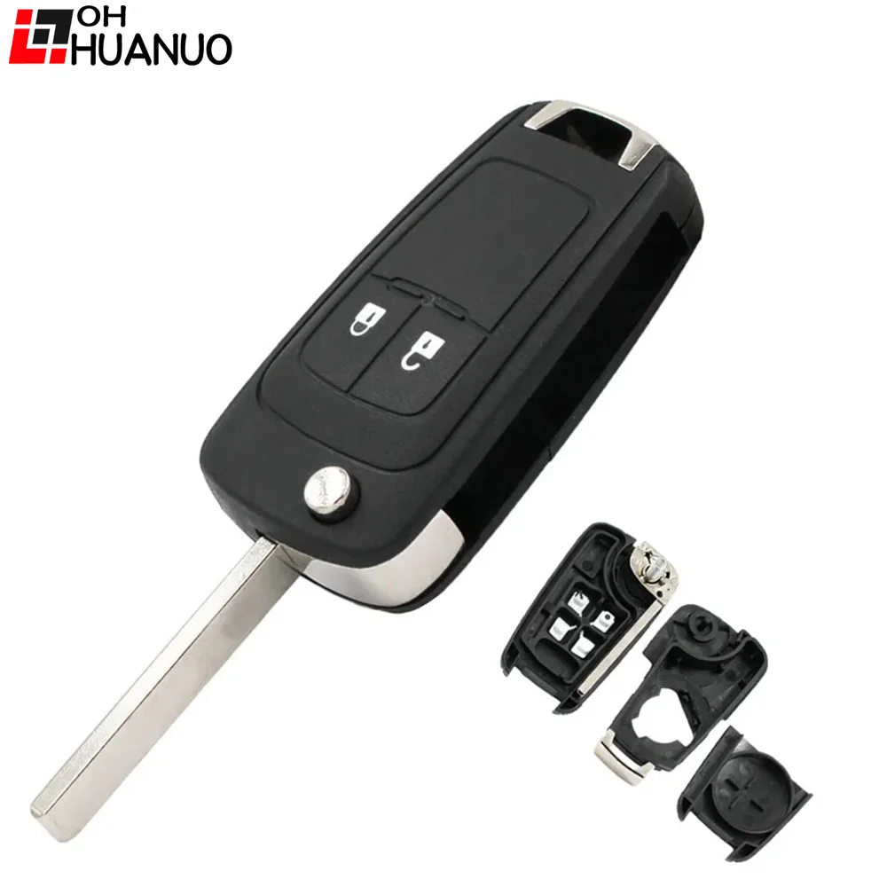 2 Buttons Flip Folding Remote Key Shell Fob Case for Vauxhall Opel Zafira Astra Insignia Holden key case key shell
