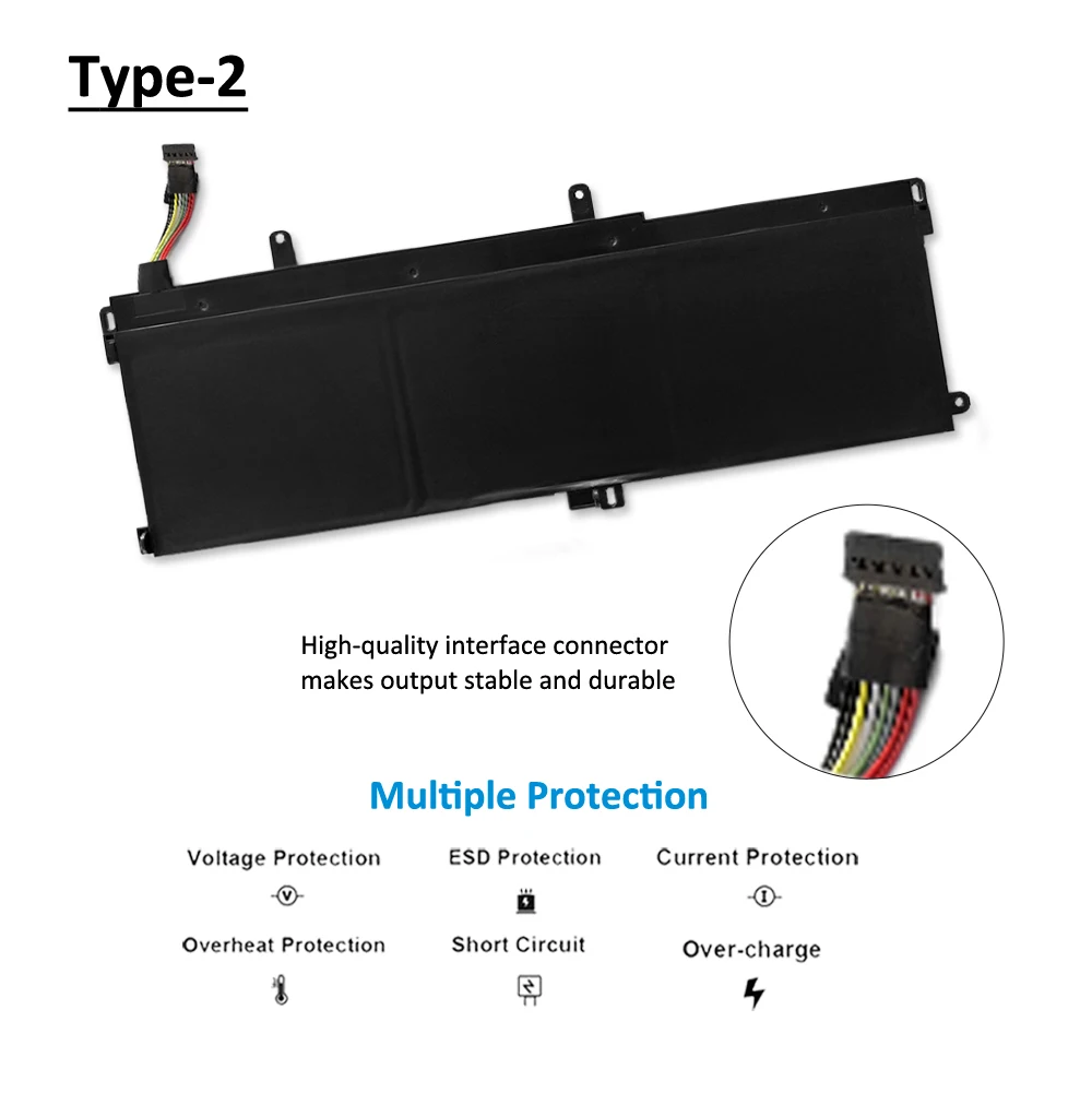Kingsener T590 P53s L18m3p71 Bateria do Portátil para Lenovo Thinkpad Thinkpad T15 P15s Gen L18l3p71 L18s3p71 L20d3p71 Tp00104c - Imagem 6