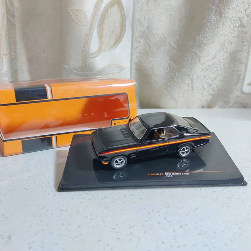 

IXO 1:43 Масштаб 1974 OPEL MANTA A GT/E модель автомобиля из сплава литая игрушка коллекционное украшение Сувенирные игрушки