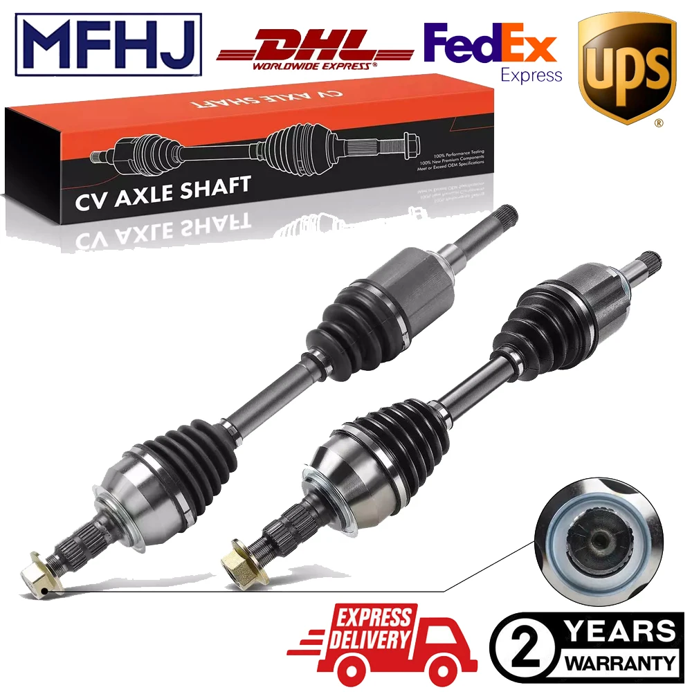 1x Front LH or RH CV Axle Assembly for Chevrolet Malibu 13-15 Impala 14-18 Buick