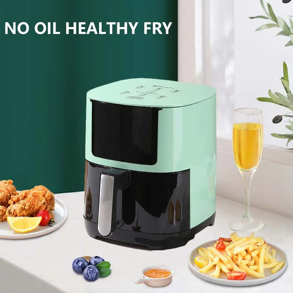 Intelligent Air Fryer No Oil Household Deep Fryer Full-automatic Fritadeira Electrica Mini