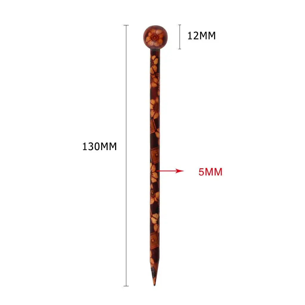 12Pieces 5.12inch Retro Hair Sticks Flowers Printed Wood Hairpin Chopsticks Wooden Hairpin Headdress DIY Accessories 12Pieces 5.12inch Retro Hair Sticks Flowers Printed Wood Hairpin Chopsticks Wooden Hairpin Headdress DIY Accessories