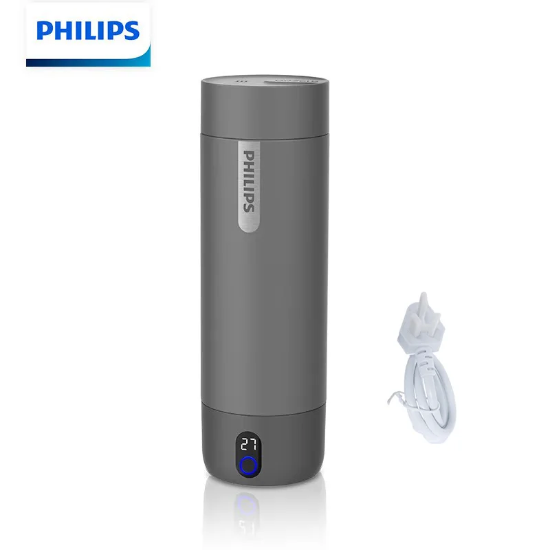 غلاية كهربائية ذكية من فيليبس للسفر مع تحكم في درج...