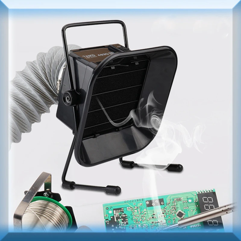 30W 50W 60W Adjustable Speed Solder Smoke Absorber ESD Fume Extractor