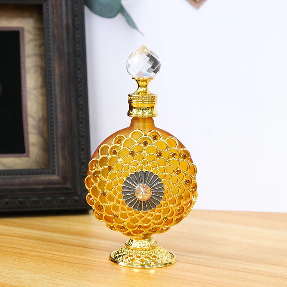 30ml Luxury Vintage Perfume Bottles parfum Mini Travel Essentials Oil Glass Dubai Refillable Perfume Refill mini Dropper Bottle